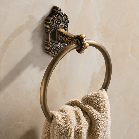 Anneau Porte-serviettes Couleur Laiton Antique