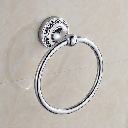 Anneau Porte-serviettes en Chrome