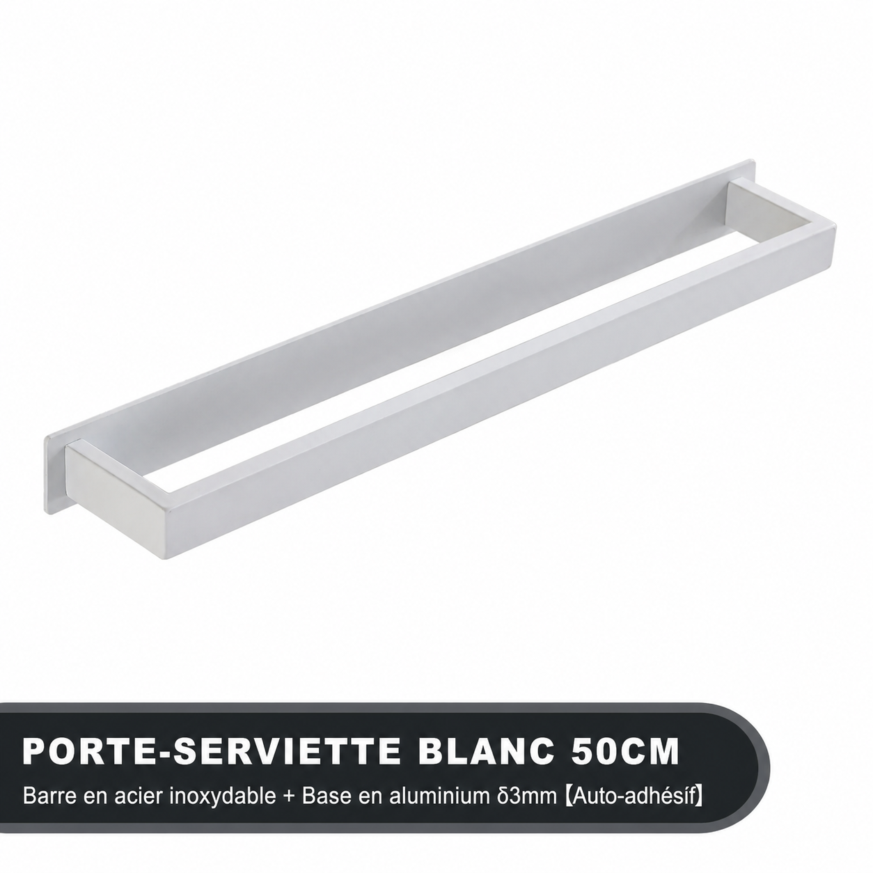 Porte-serviettes Sans Perçage Design