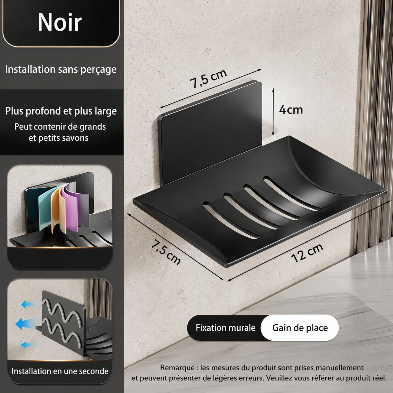 Porte Savon Compact