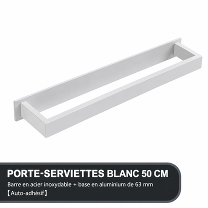 Porte-serviettes Classique en Blanc