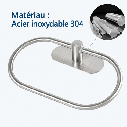Anneau Porte-serviettes en Gris