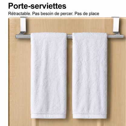 Porte-serviettes Coulissant Moderne