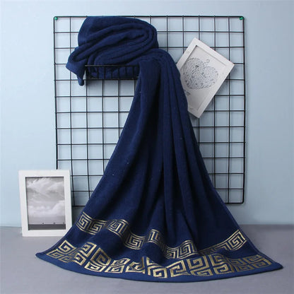 Ensemble de Serviettes de bain en Bleu