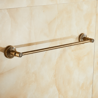 Porte-serviettes Aluminium en Laiton Antique