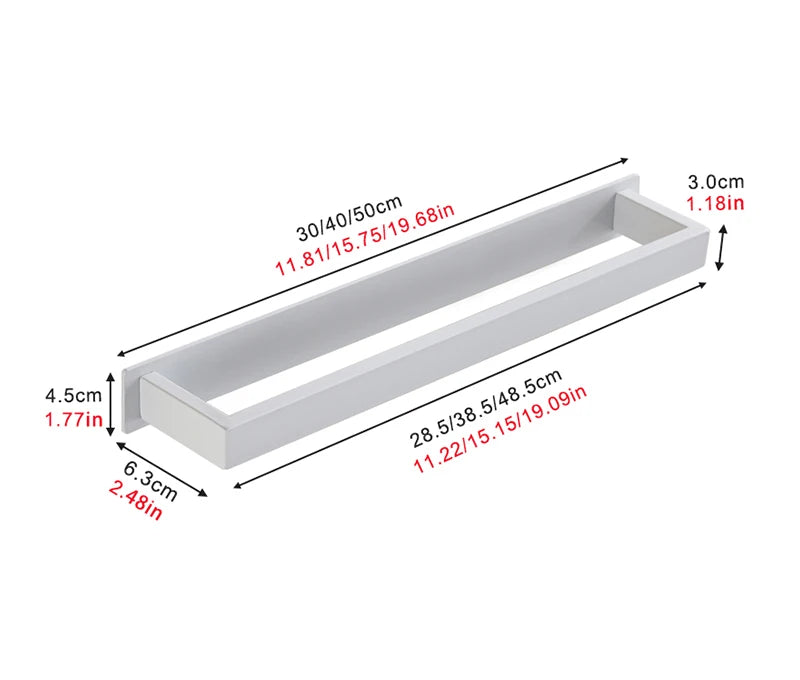 Porte-serviettes Classique en Blanc