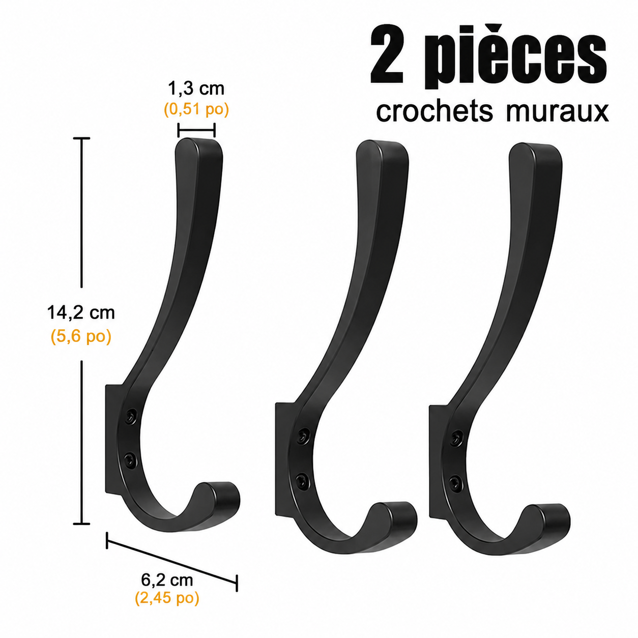Porte-serviettes Crochet Compact