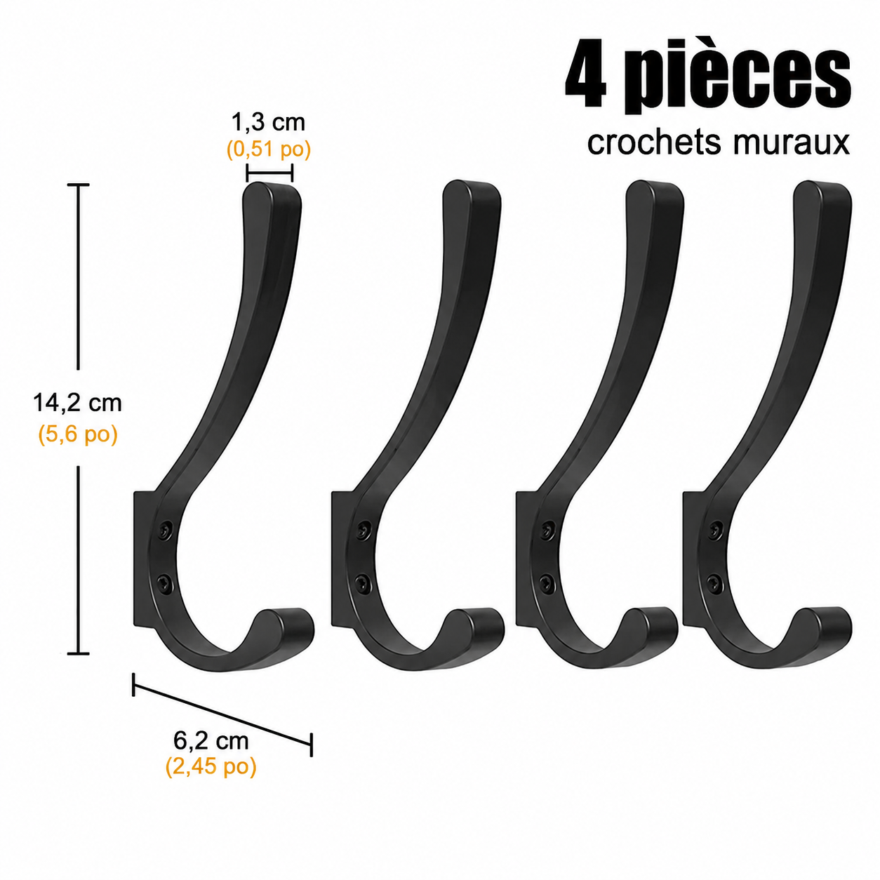Porte-serviettes Crochet Compact