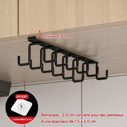 Porte-serviettes Crochet Sous Placard