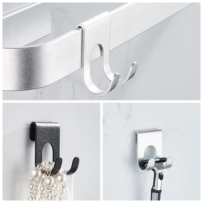 Porte-serviettes Crochet en Aluminium