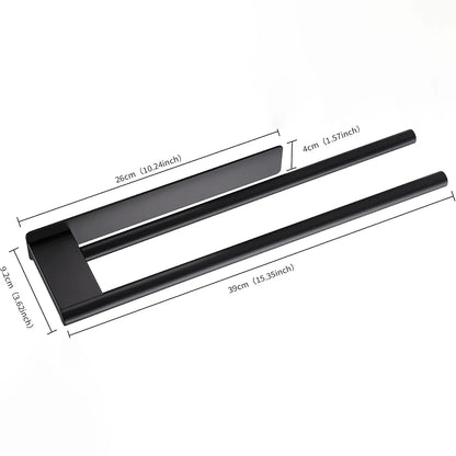 Porte-serviettes Double Barres Adhésif