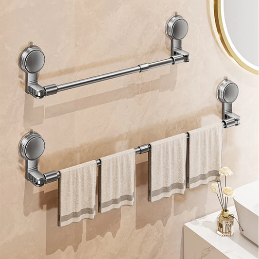 Porte-serviettes Extensible en Gris