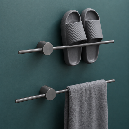 Porte-serviettes Gris Ajustable Mobile 2