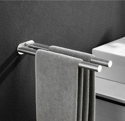 Porte-serviettes Moderne 2 Barres