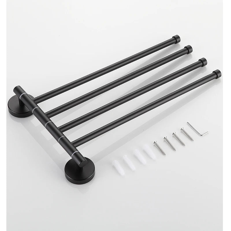 Porte-serviettes Mural Mobile et Pliable 2