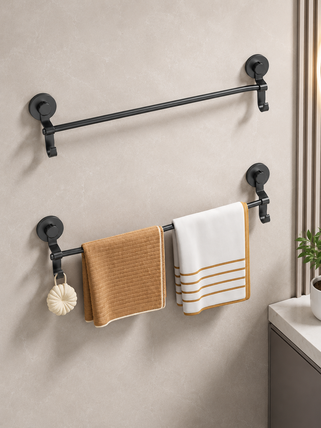 Porte-serviettes Mural Simple 2