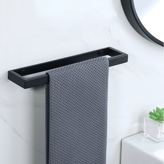 Porte-serviettes Noir Moderne