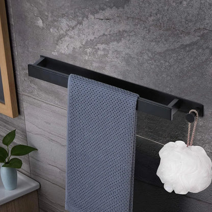 Porte-serviettes Noir Polyvalent