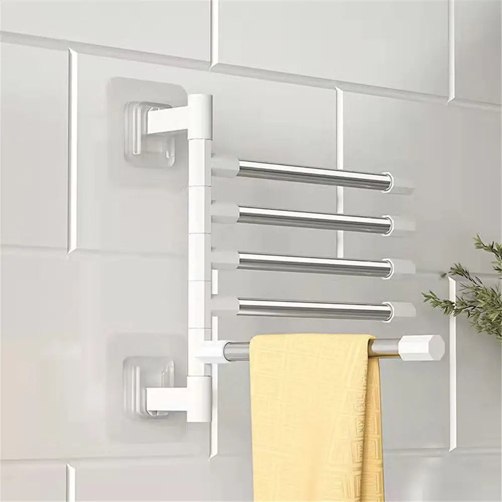 Porte-serviettes Rotatif en Blanc