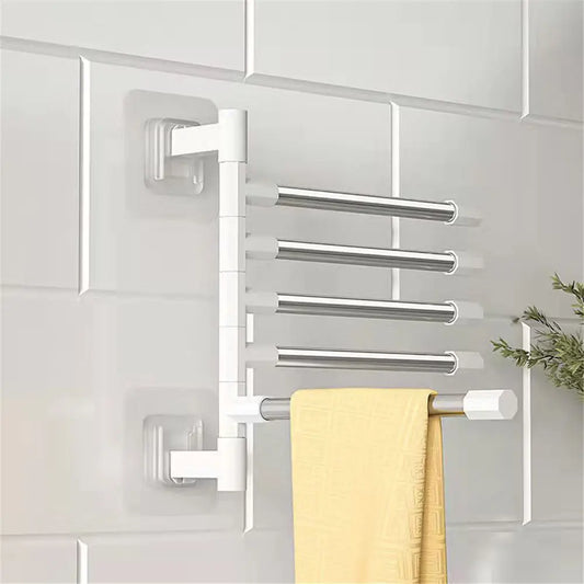 Porte-serviettes Rotatif en Blanc