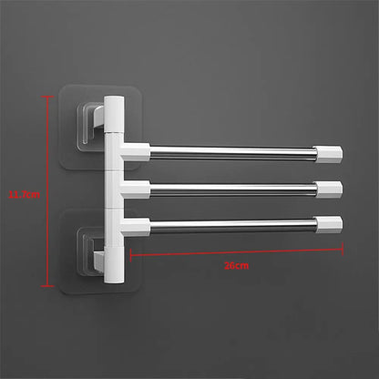 Porte-serviettes Rotatif en Blanc
