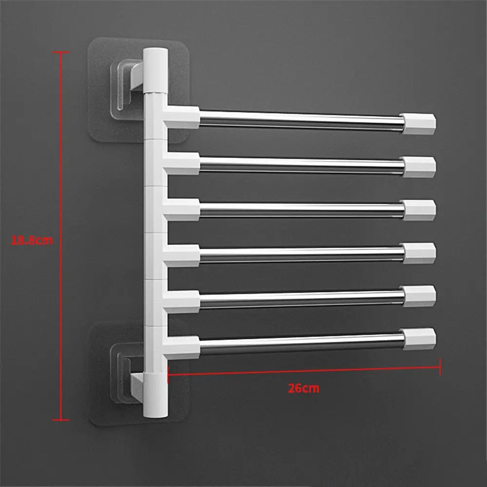 Porte-serviettes Rotatif en Blanc