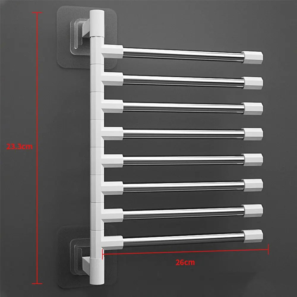 Porte-serviettes Rotatif en Blanc