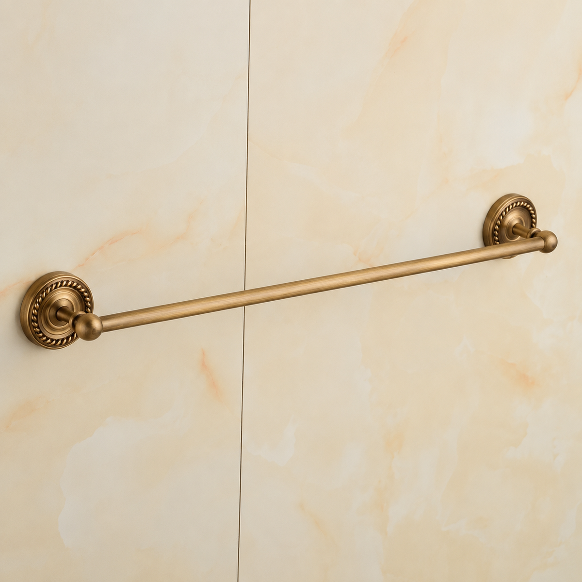 Porte-serviettes Salle de Bain en Laiton Antique 2