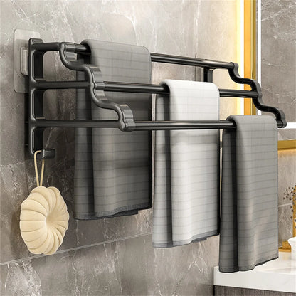 Porte-serviettes Sans Perçage Compact 