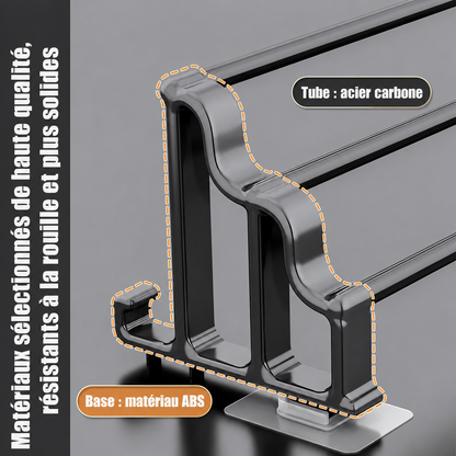 Porte-serviettes Sans Perçage Compact Matériaux
