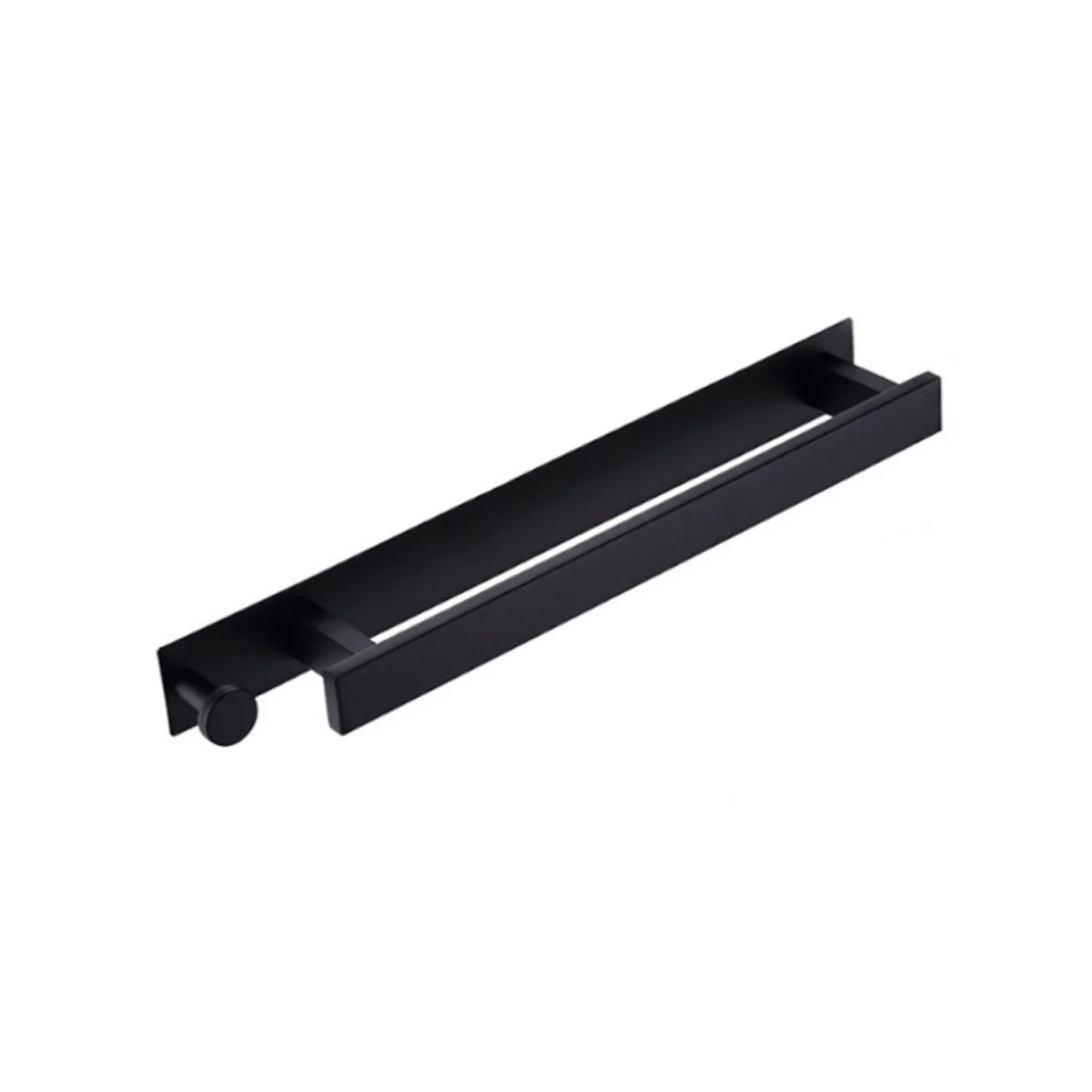 Porte-serviettes Sans Perçage Polyvalent en Noir