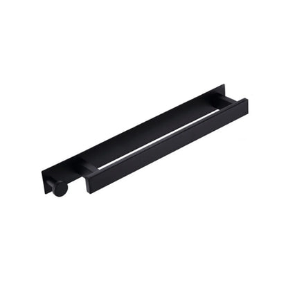 Porte-serviettes Sans Perçage Polyvalent en Noir