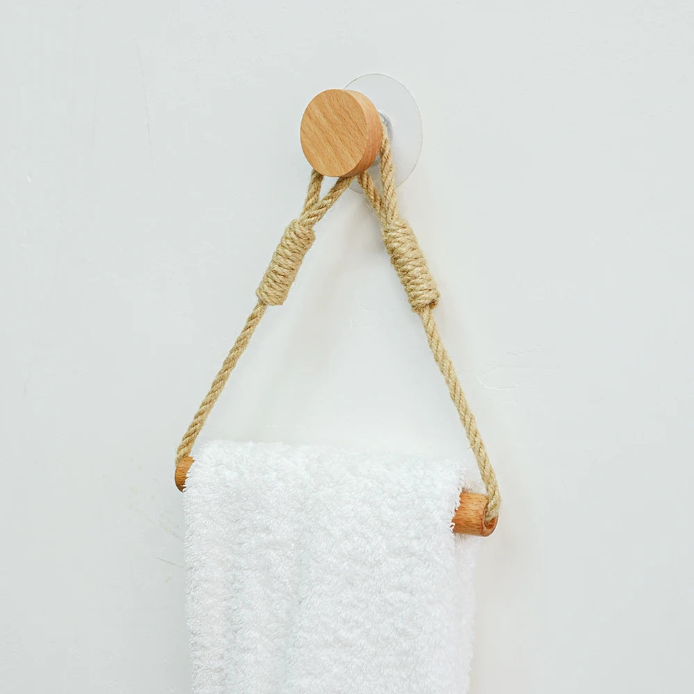 Porte-serviettes Simple en Bois