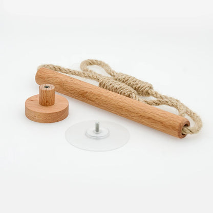 Porte-serviettes Simple en Bois Détails