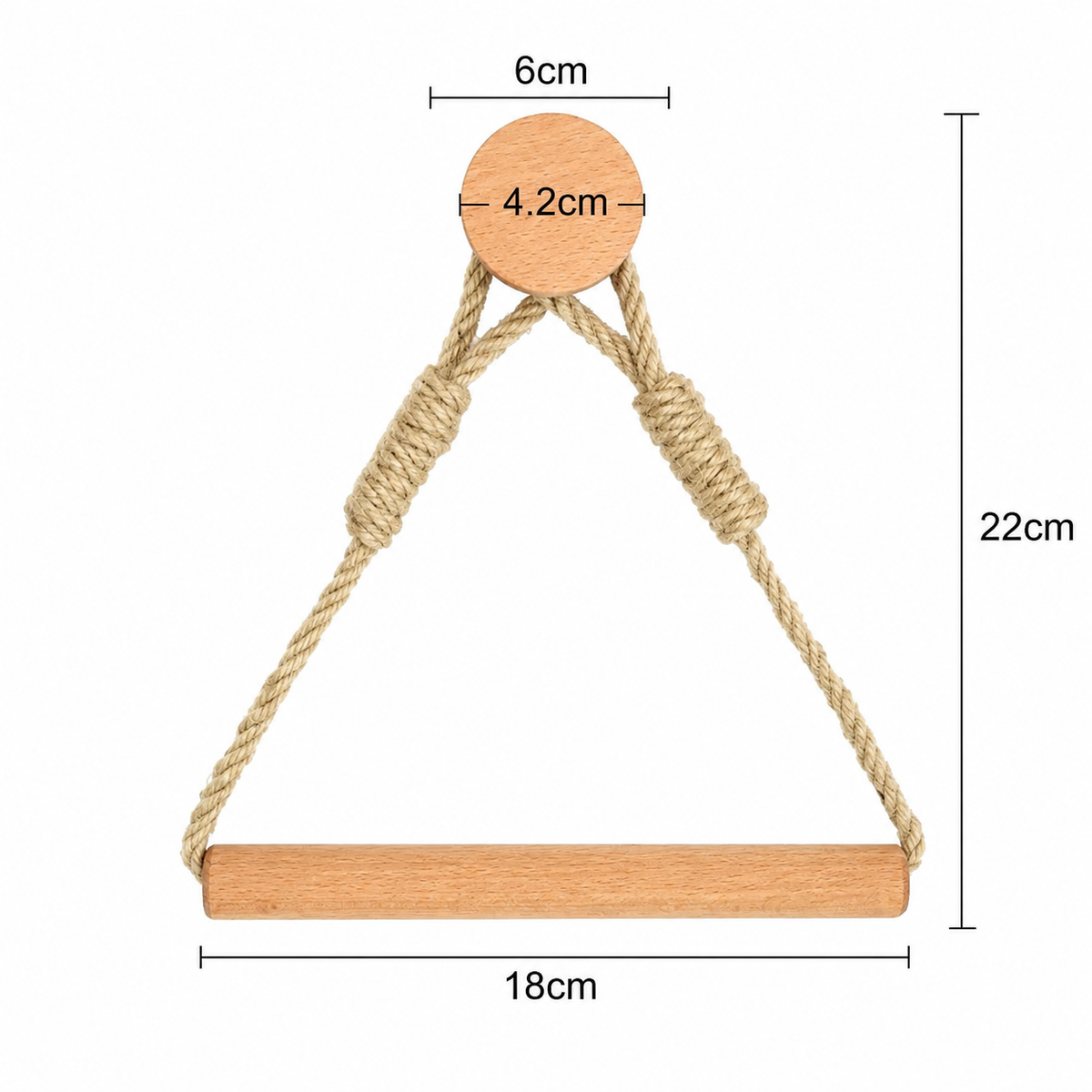 Porte-serviettes Simple en Bois Dimensions
