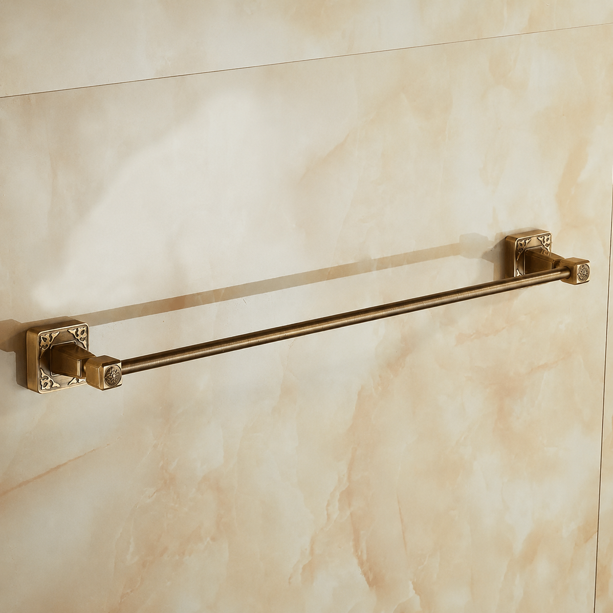 Porte-serviettes Simple en Laiton