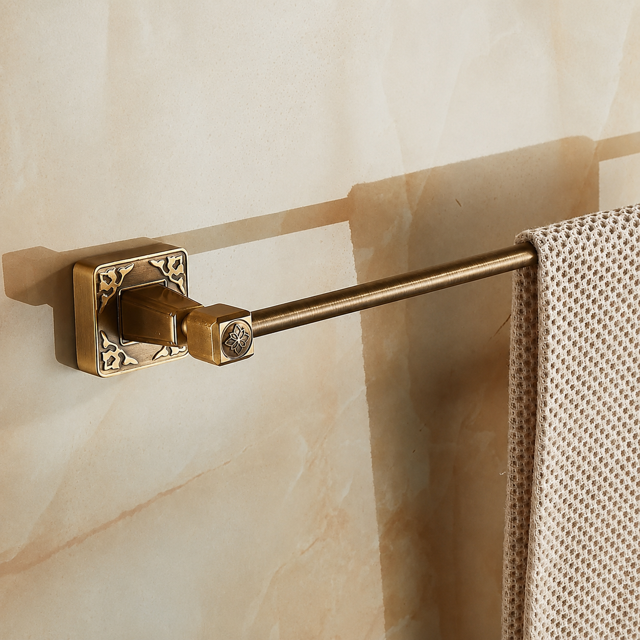 Porte-serviettes Simple en Laiton