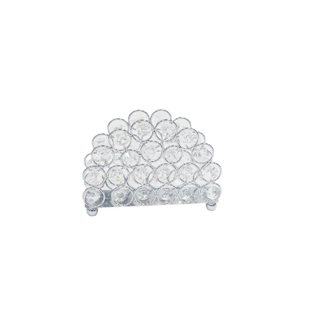 Porte-serviettes de Table Élégant en Argent
