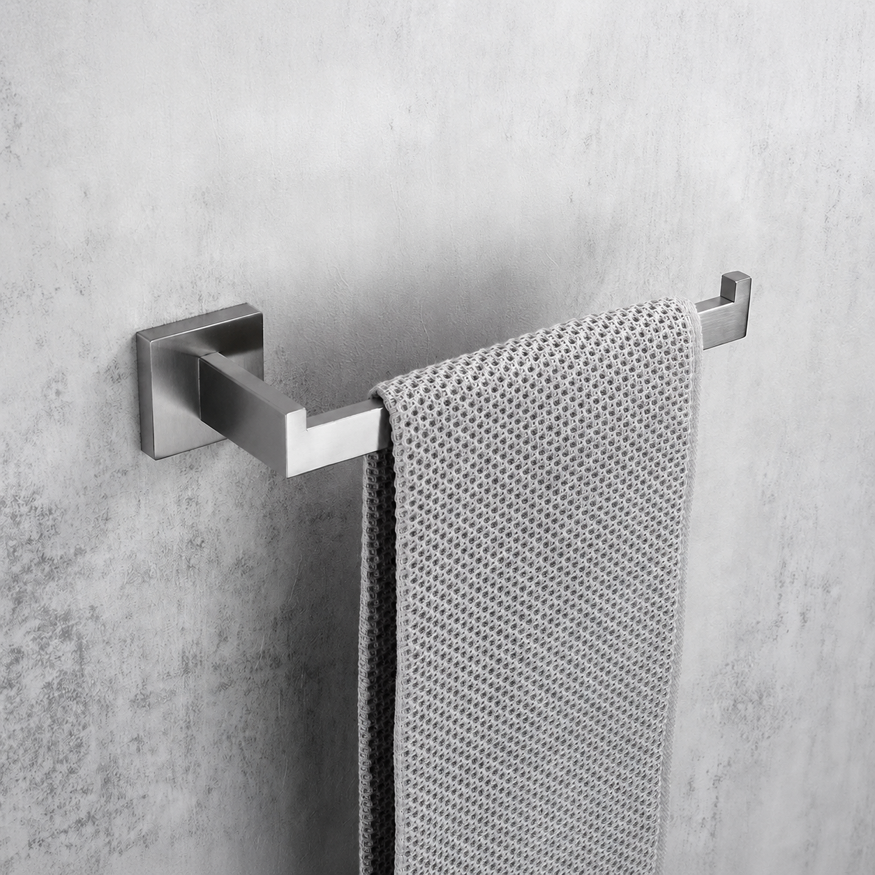 Porte-serviettes en Acier Inoxydable - Nickel Brossé
