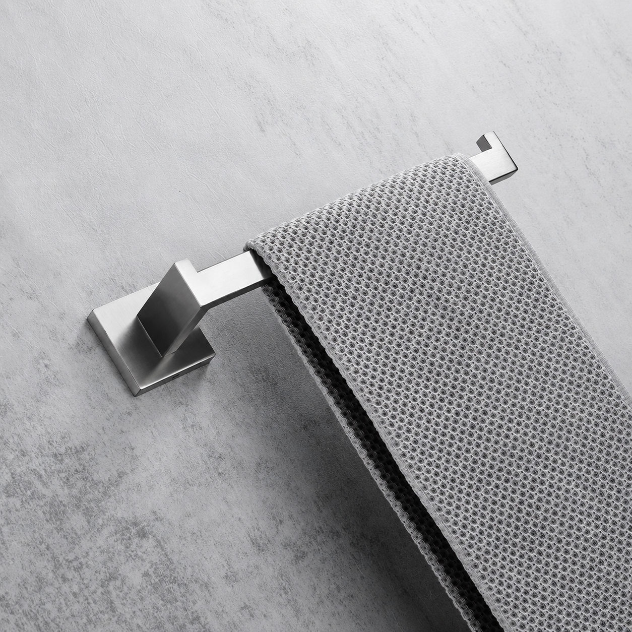 Porte-serviettes en Acier Inoxydable - Nickel Brossé