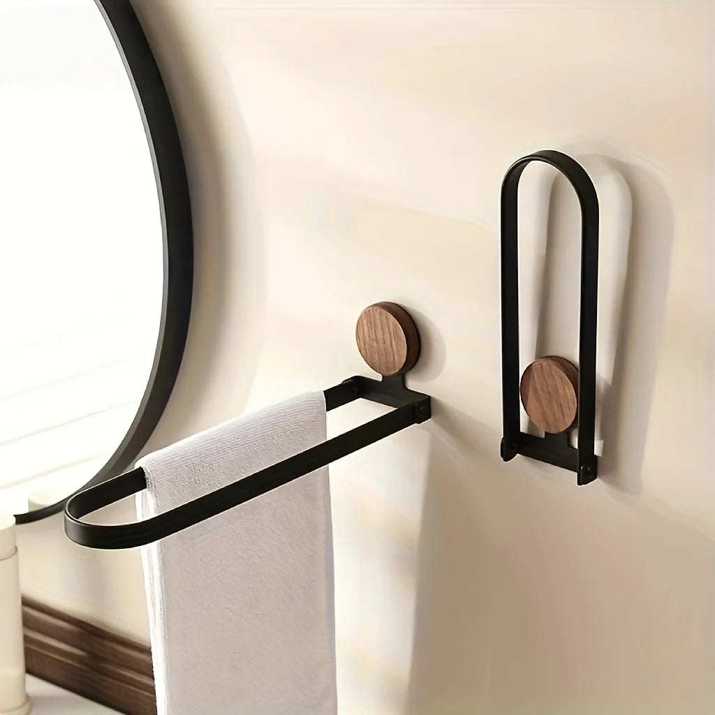 Porte-serviettes en Bois Massif