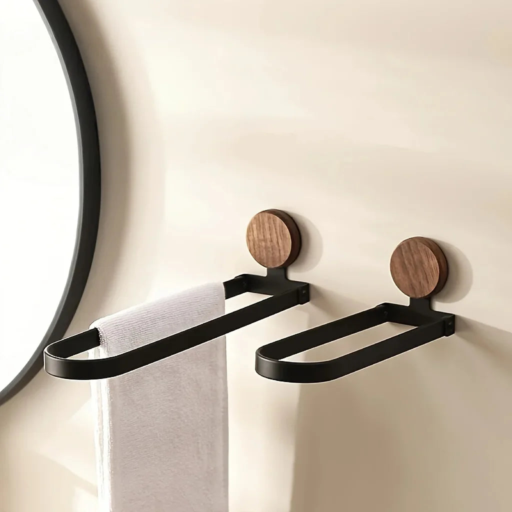 Porte-serviettes en Bois Massif 2