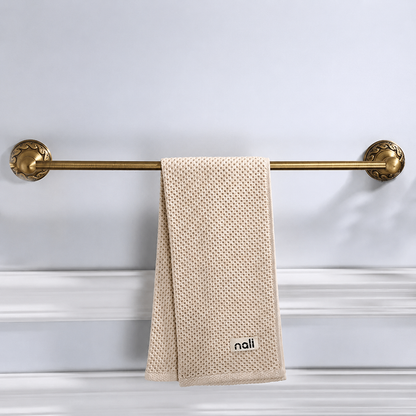 Porte-serviettes en Laiton Antique