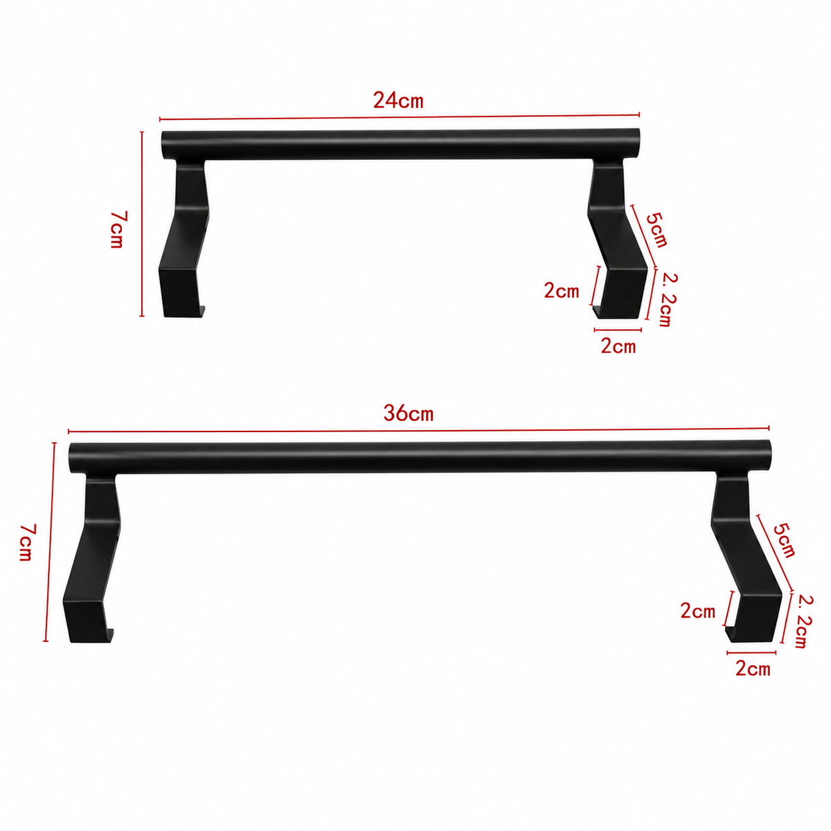 Porte-torchons en Métal Dimensions