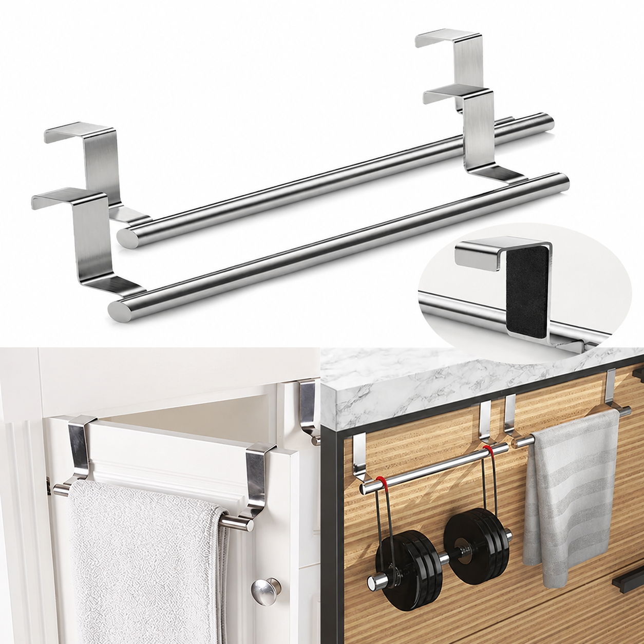 Porte-torchons pour Placard