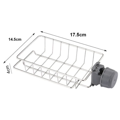 Porte Éponge Robinet Rotatif en L