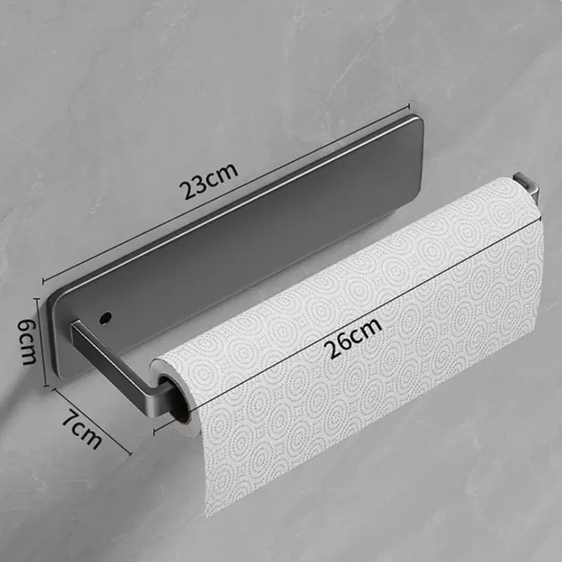 Porte Essuie-Tout Adhésif Dimensions