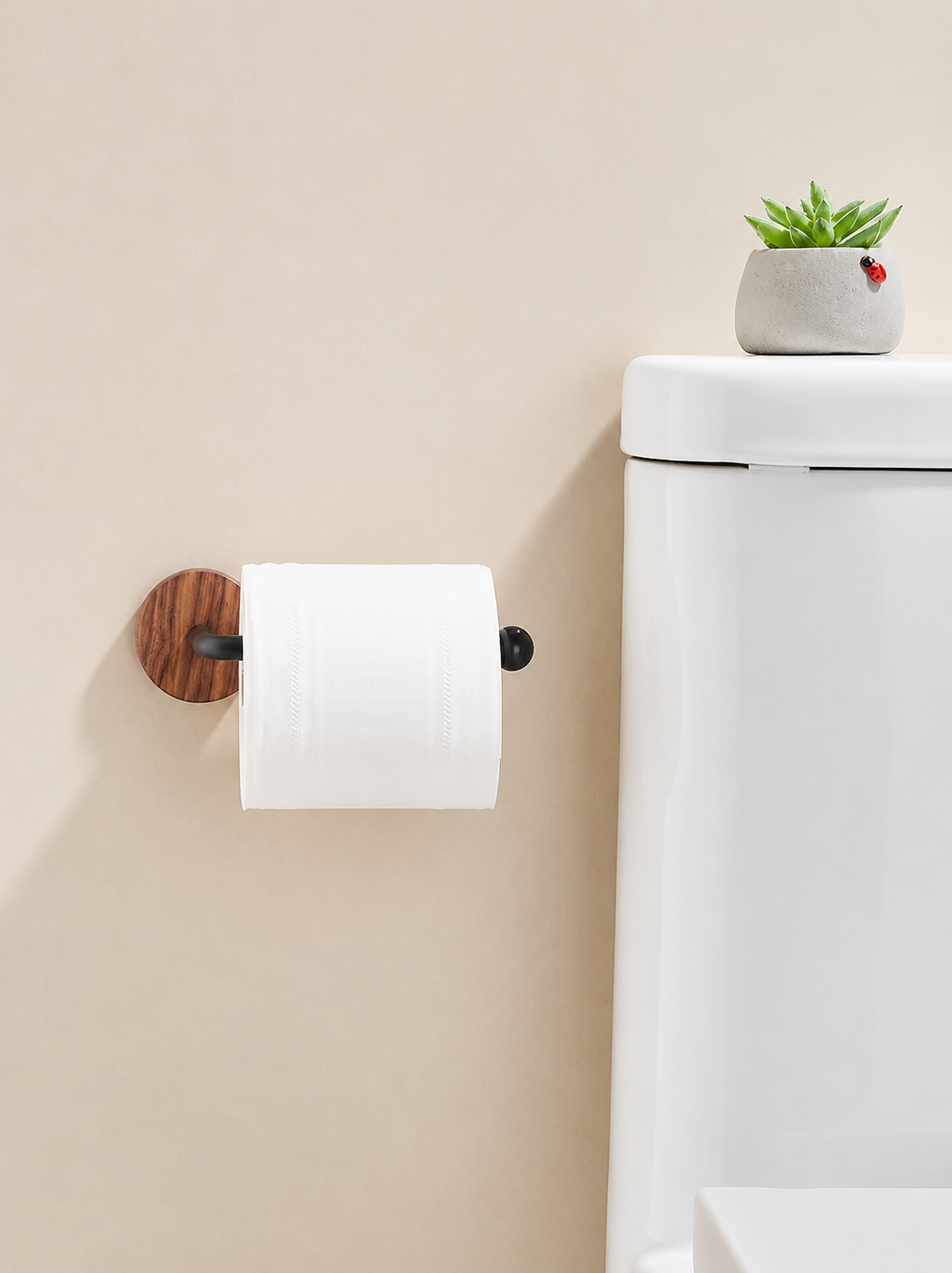 Porte Papier Toilette Bois