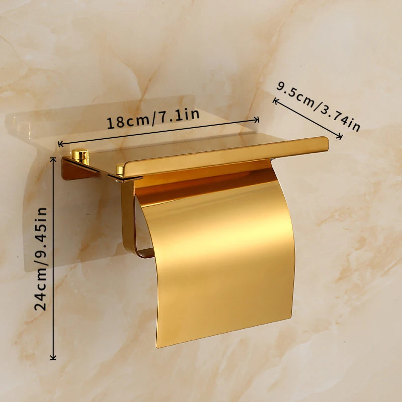 Porte Papier Toilette en Acier Inoxydable Dimensions