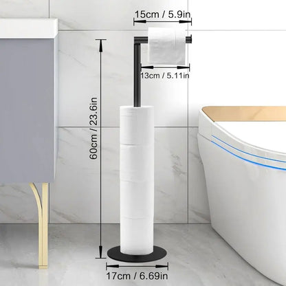 Porte Papier Toilette sur Pied Dimensions